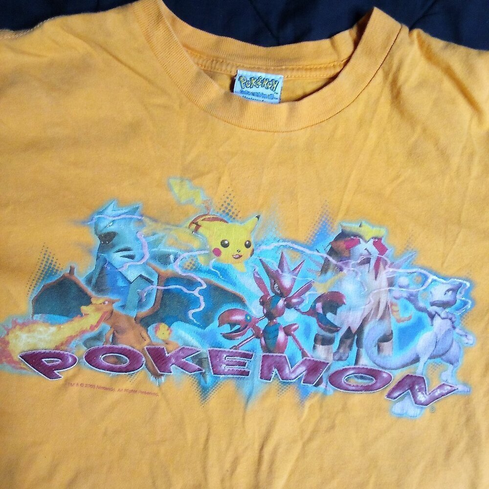 Vintage Nintendo Pokemon Graphic T-Shirt Youth